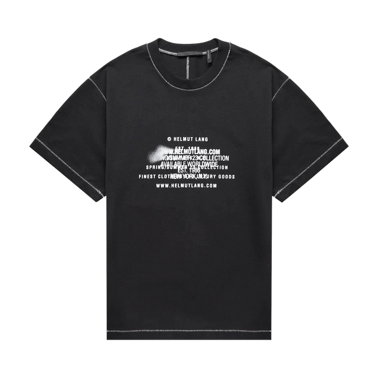Helmut Lang Spray T-Shirt "Black"