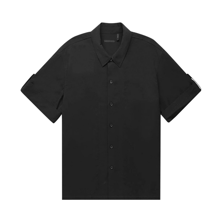 Helmut Lang Camp Short-Sleeve Shirt "Black"