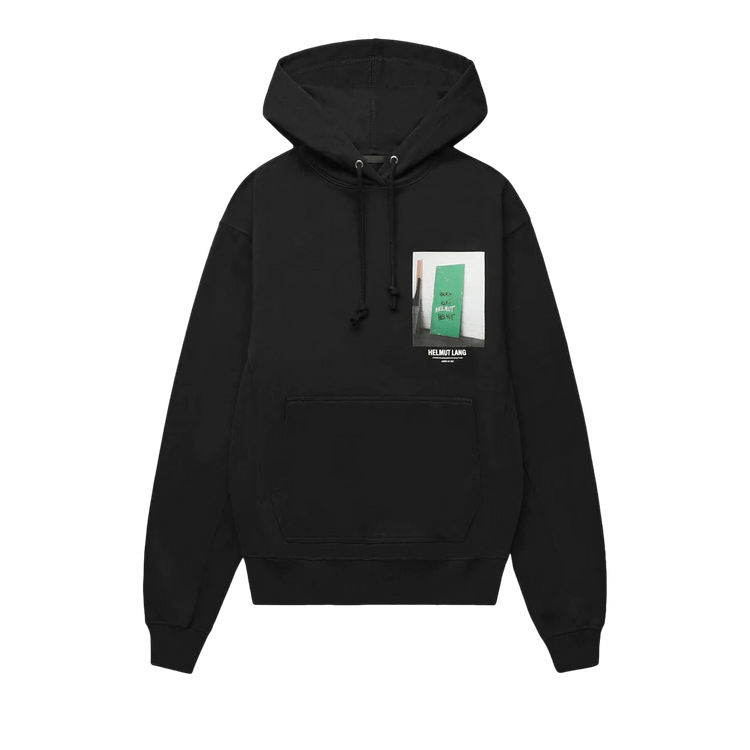 Helmut Lang Photo Logo Hoodie "Black"