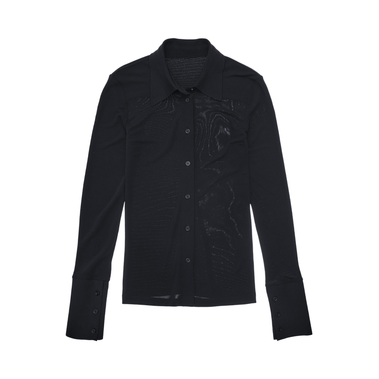 Helmut Lang Jersey Shirt "Black"