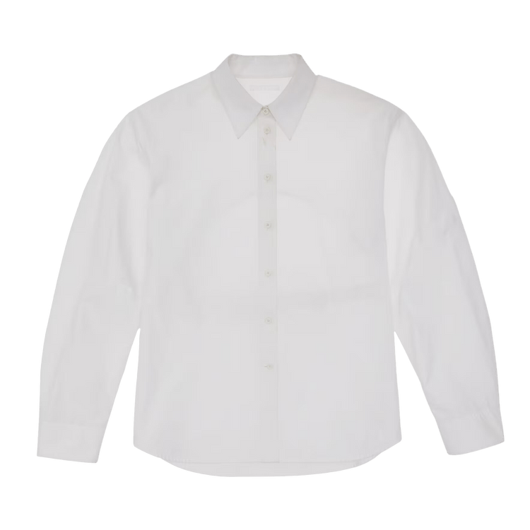 Helmut Lang Belted Shirt "Optic White"