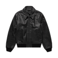 Helmut Lang Leather Bomber "Black"