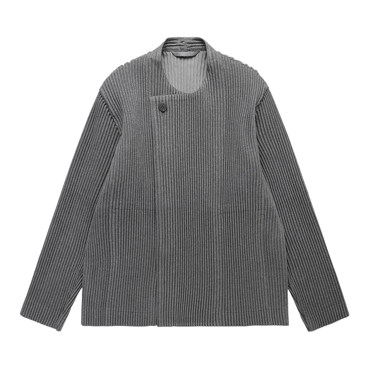 Homme Plissé Issey Miyake Wool Like Light Pants "Charcoal/Grey"