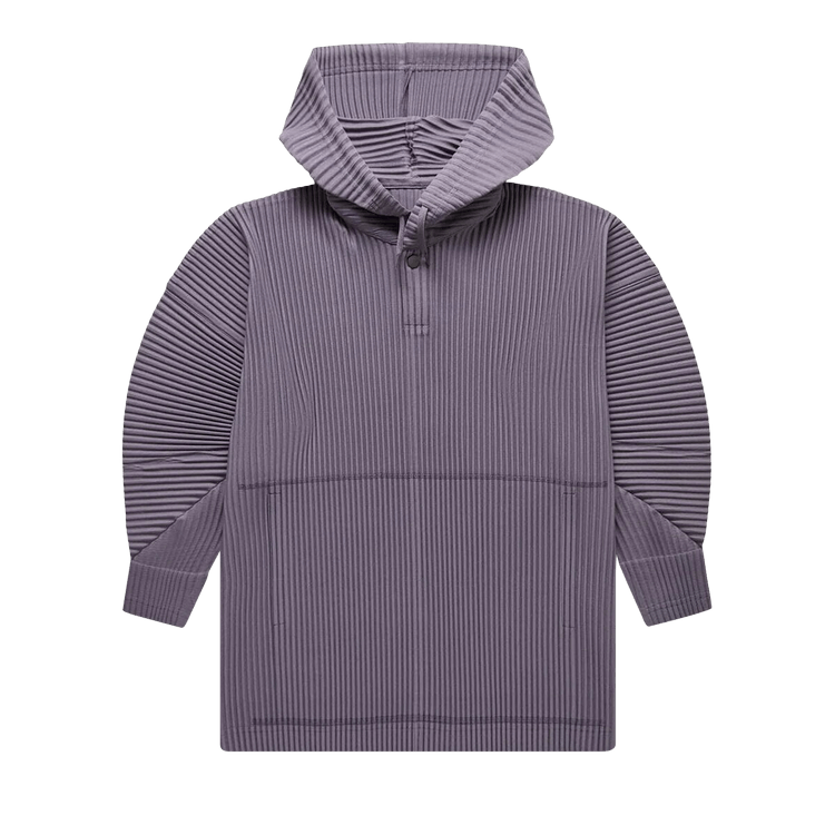 Homme Plissé Issey Miyake MC February Hoodie "Purple/Grey"