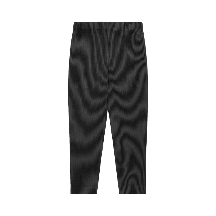 Homme Plissé Issey Miyake Basics Tapered Trousers "Black"