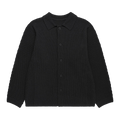 Homme Plissé Issey Miyake Rustic Knit Top "Darkness Brown"