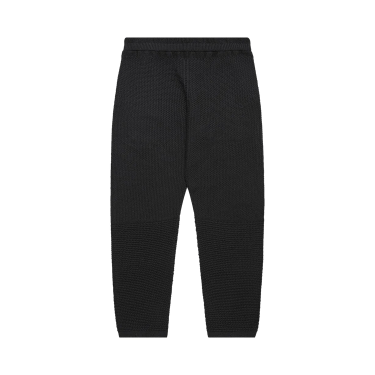 Homme Plissé Issey Miyake Rustic Knit Trousers "Darkness Brown"
