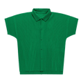 Homme Plissé Issey Miyake Basics Shirt "Emerald Green"