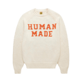 Human Made Bear Raglan Knit Sweater "White"