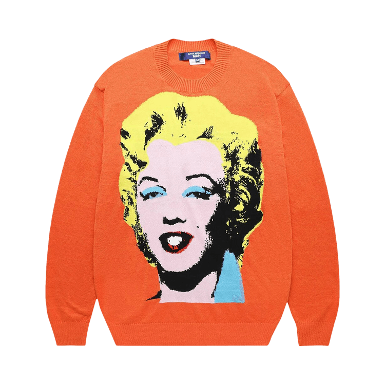 Junya Watanabe Pop Art Sweater "Orange"