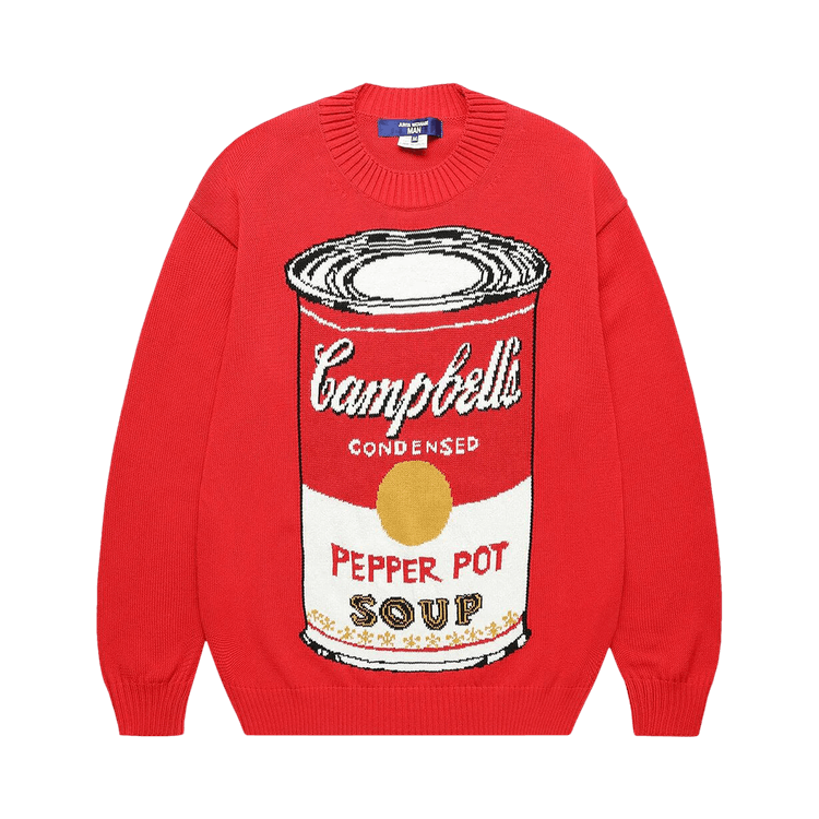 Junya Watanabe Pop Art Sweater "Red"