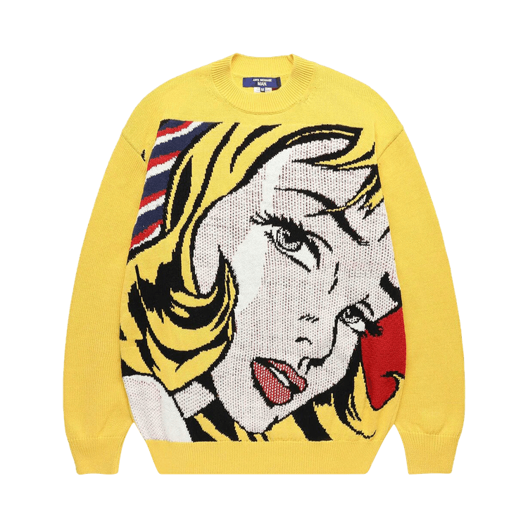 Junya Watanabe Pop Art Sweater "Yellow"