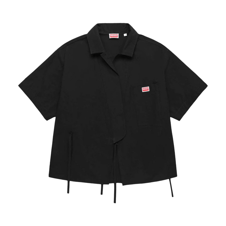Kenzo Kimono Hawaiian Shirt "Black"