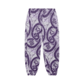 Needles Zipped Sweat Pant "White/Purple"