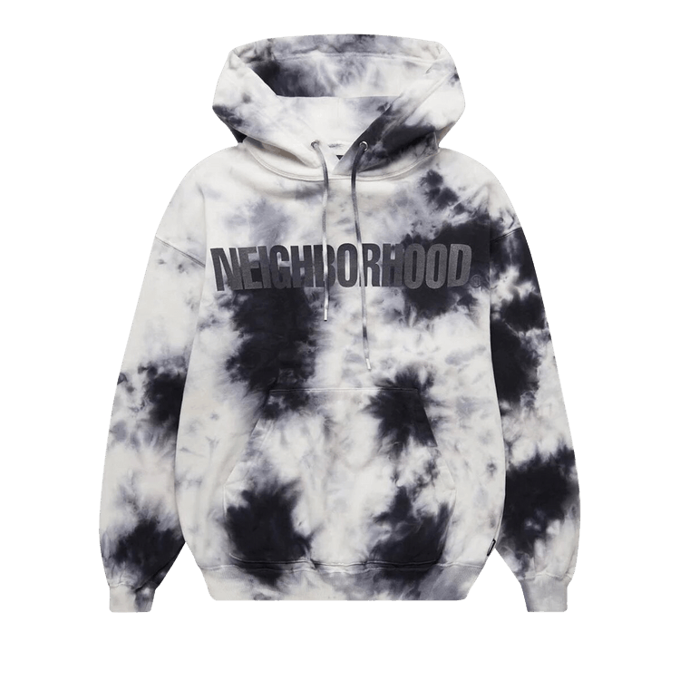 Neighborhood Tie-Dye Sweatparka "Black"