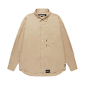 Neighborhood Drip Embroidery Shirt "Beige"