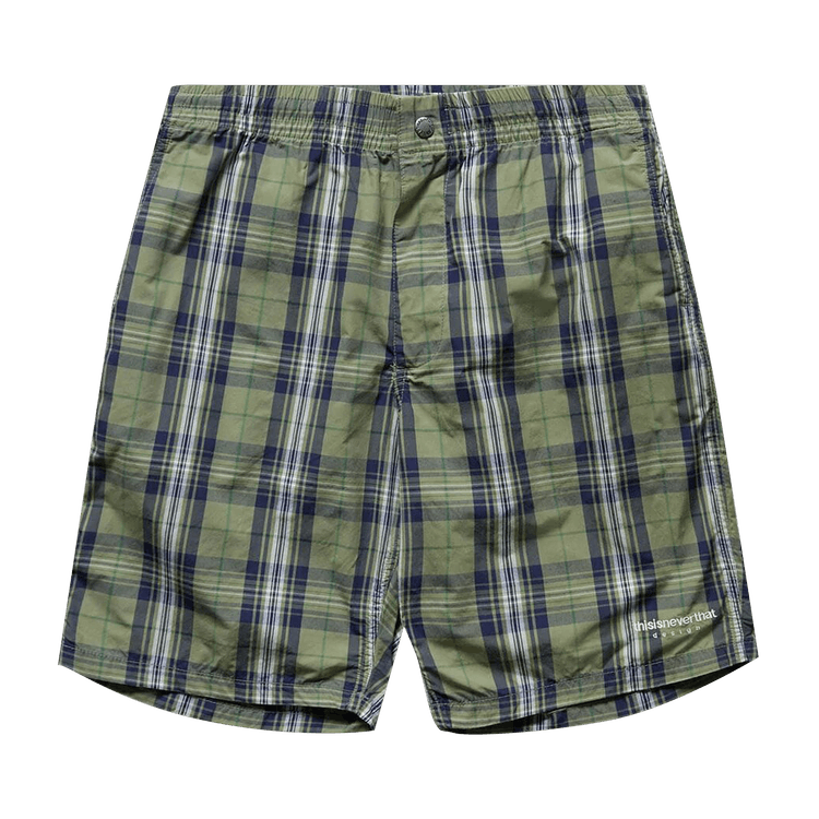 thisisneverthat Cordura Check Short "Khaki"