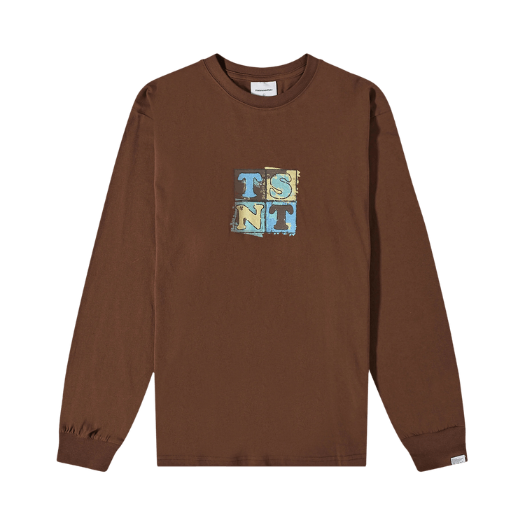thisisneverthat Painted Long-Sleeve T-Shirt "Brown"
