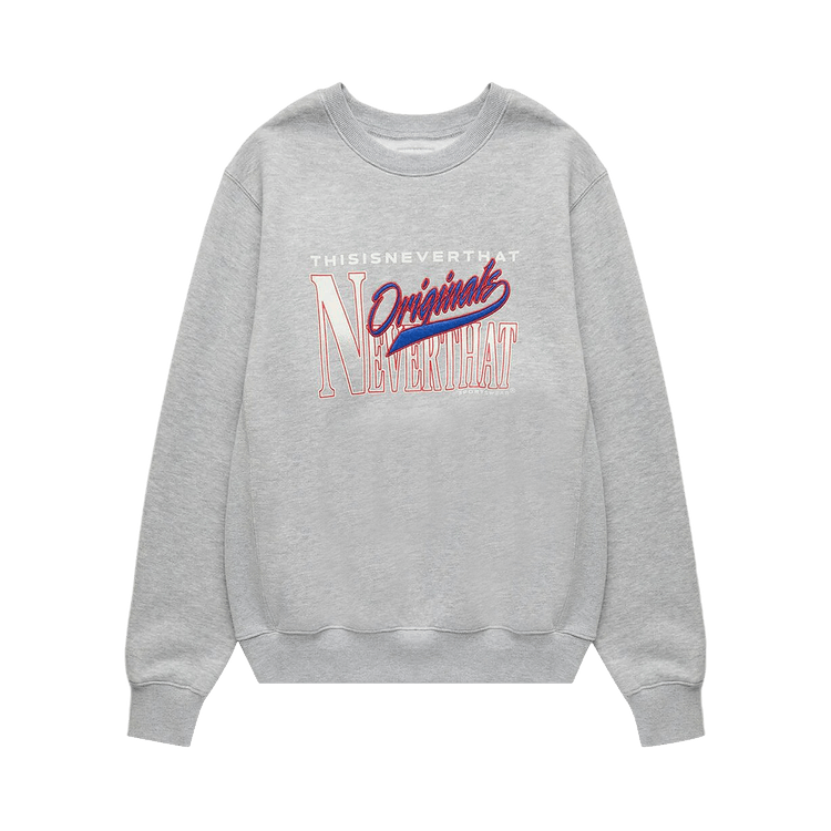 thisisneverthat Originals Crewneck "Heather Grey"
