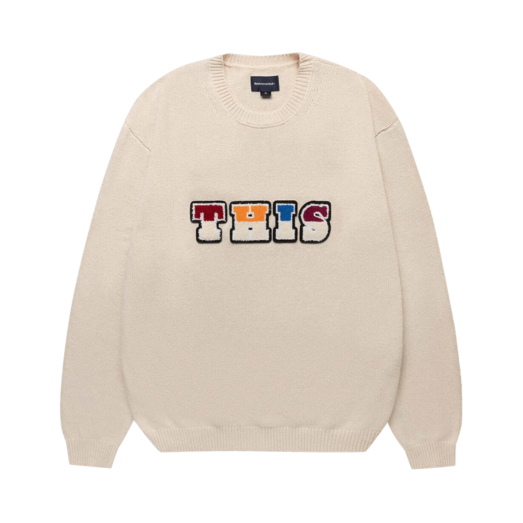 thisisneverthat This/That Knit Sweater "Ivory"