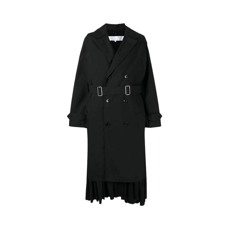 Tao Comme des Garçons Reversible Ruffle Coat "Black"