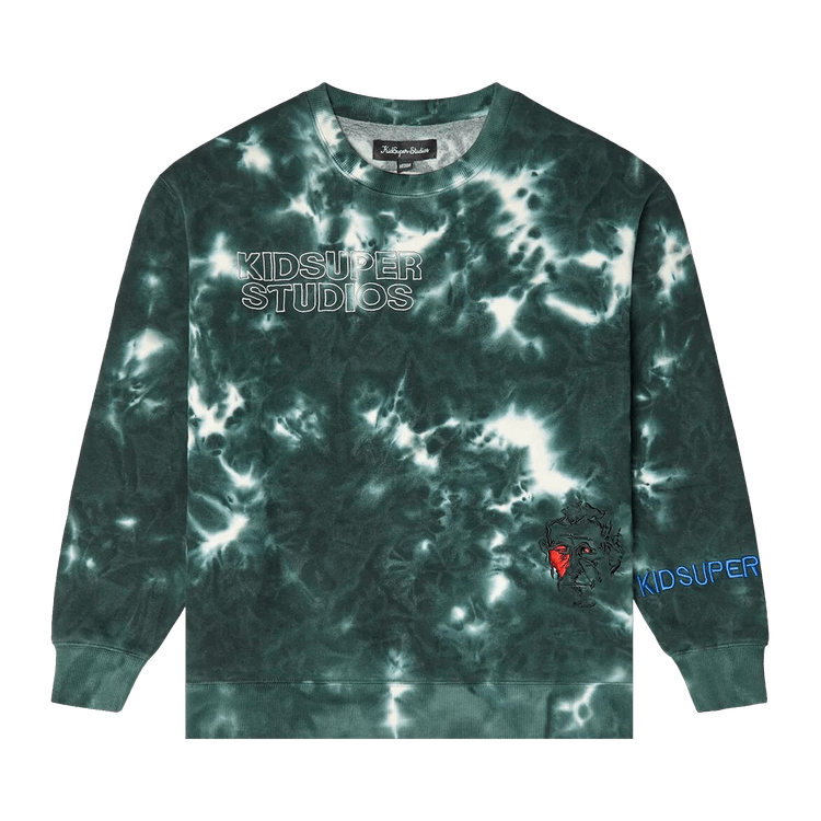 KidSuper Dyed Crewneck "Green"