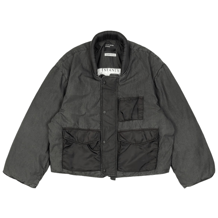 Enfants Riches Déprimés Next Exit Military Puffer Jacket "Black"