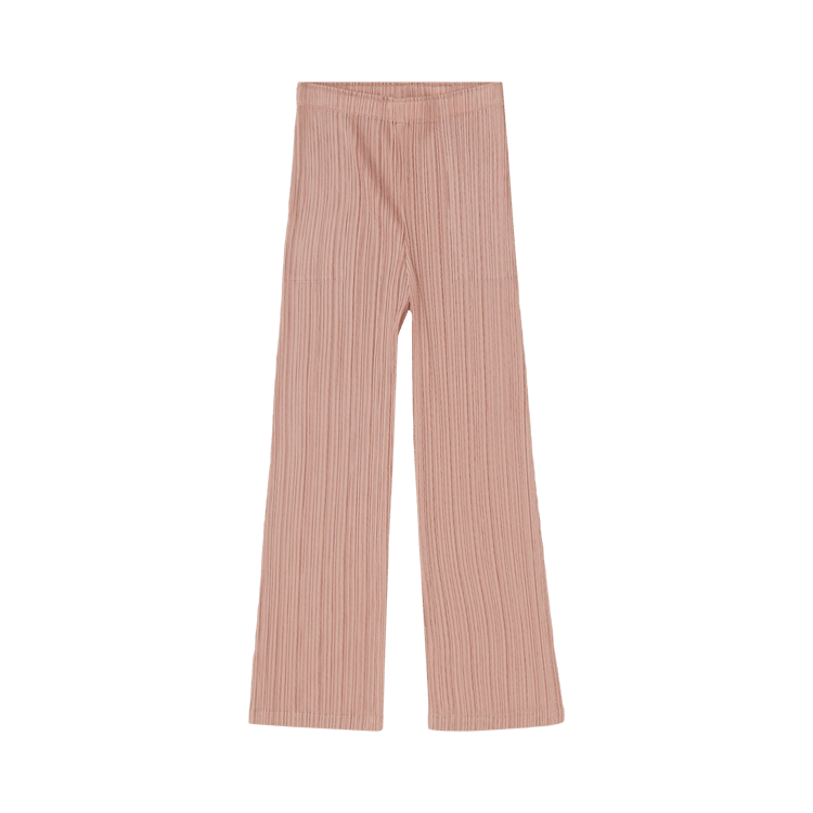 Pleats Please Issey Miyake Basic Pants "Beige"