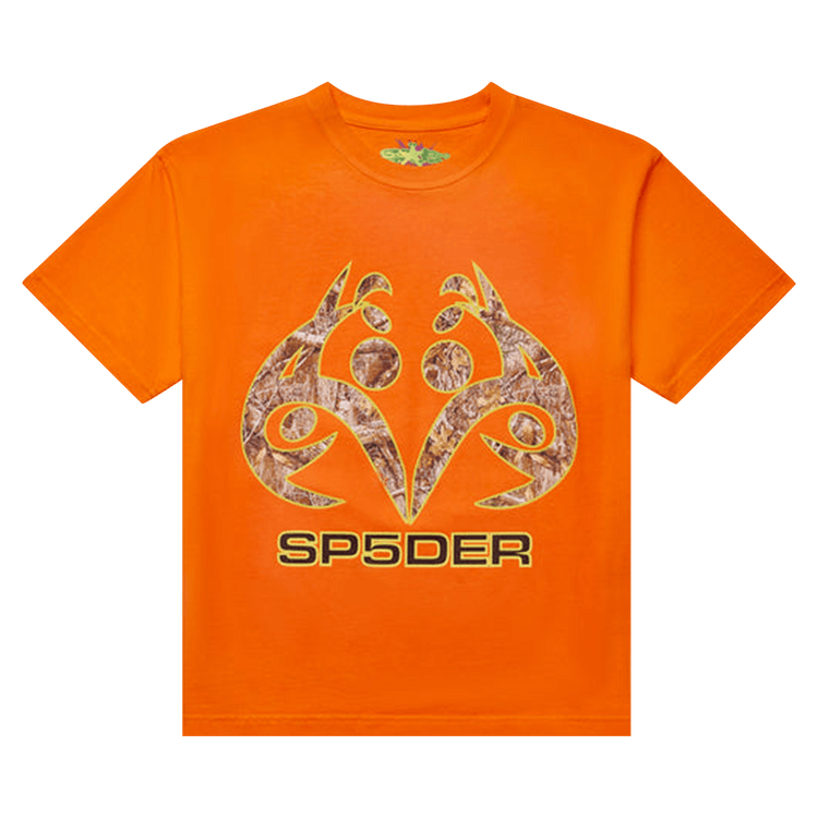 Sp5der Real Tree Tee "Orange"