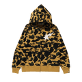 BAPE 1st Camo Full Zip Hoodie "Yellow"