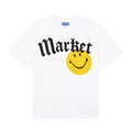 Market Smiley Gothic T-Shirt "White"