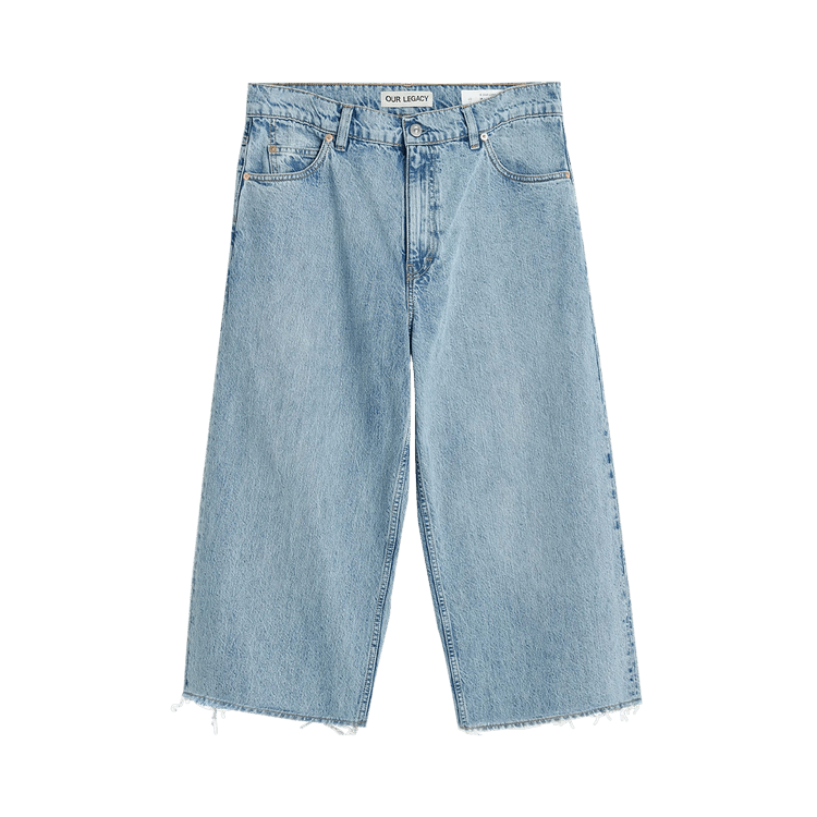 Our Legacy Capri Cut Jeans "Rider Wash Denim"