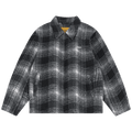 Dime Wave Plaid Jacket "Charcoal"