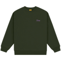 Dime Classic Small Logo Crewneck "Forest Green"