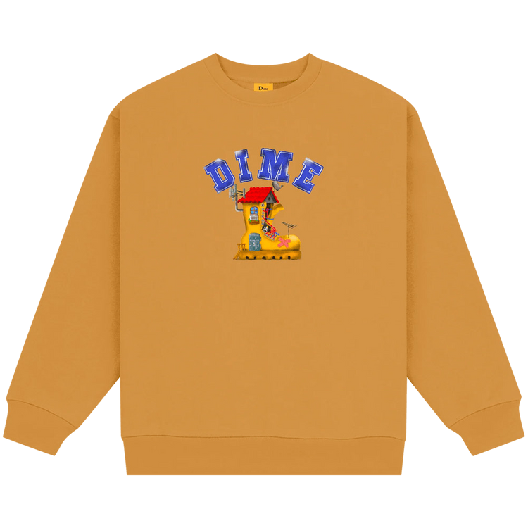 Dime House Crewneck "Caramel"
