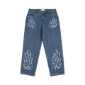 Dime Flamepuzz Relaxed Denim Pants "Indigo"
