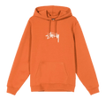 Stussy Stock Logo Appliqué Hoodie "Tangerine"