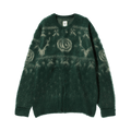 Needles Loose Fit Crewneck Cardigan "Green"