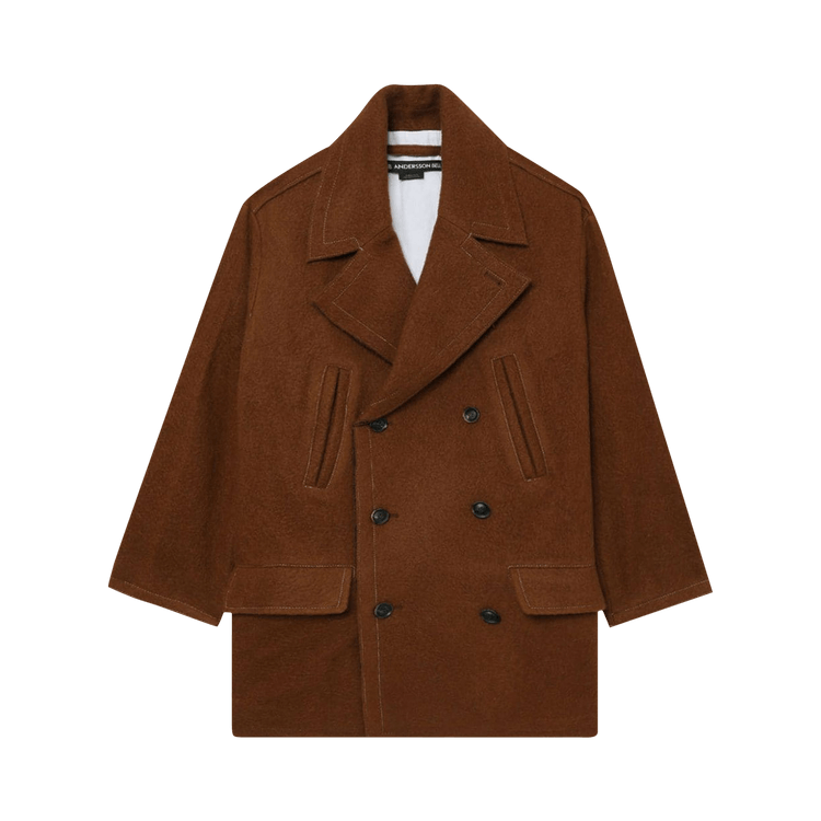 Andersson Bell Leon Pea Coat "Brown"