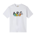 A.P.C. x Pokémon The Crew T-Shirt "White"