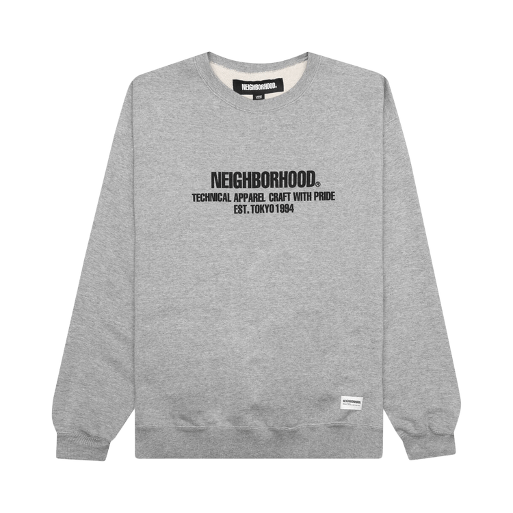 Neighborhood Classic Crew Sweater "Grey"
