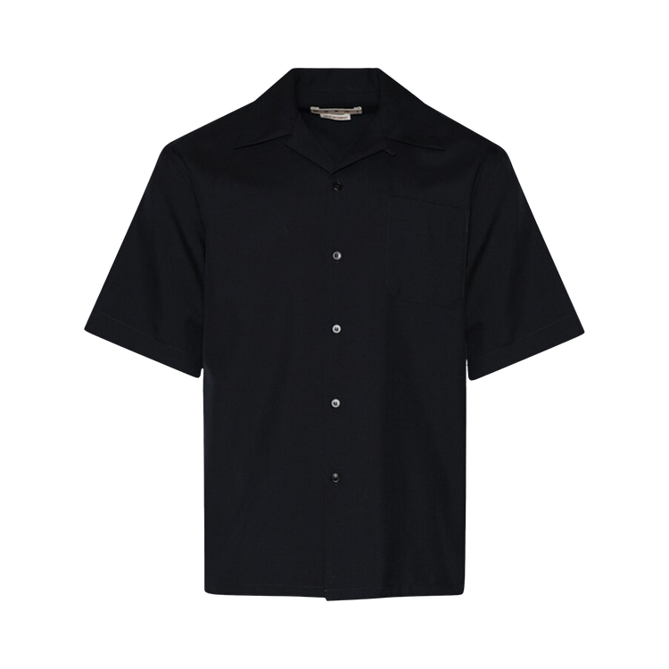 Marni Boxy Fit Tropical Bowling Shirt "Blue/Black"