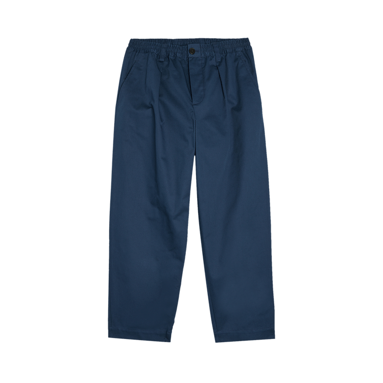 Marni Loose Fit Cropped Drawstring Pant "Ink"