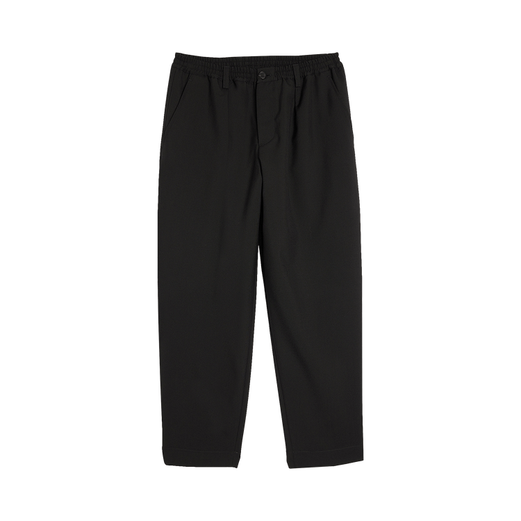 Marni Loose Fit Tropical Cropped Drawstring Pant "Black"