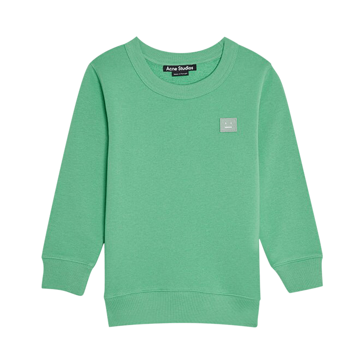 Acne Studios Kids Crewneck Sweatshirt "Fern Green"