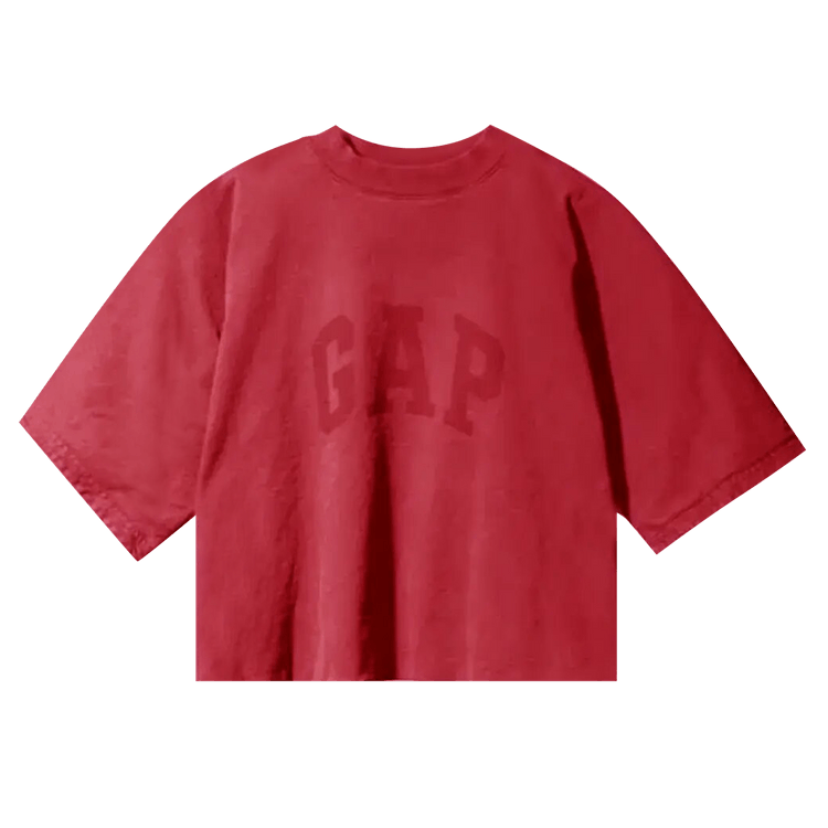 Yeezy Gap Engineered by Balenciaga Dove No Seam Tee "Red"