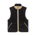 Jungles Spiralling Sherpa Vest "Black"