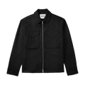 Jil Sander Flap Pocket Overshirt "Black"