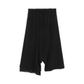 Y's O-Right Side Double Flared Pants 'Black'