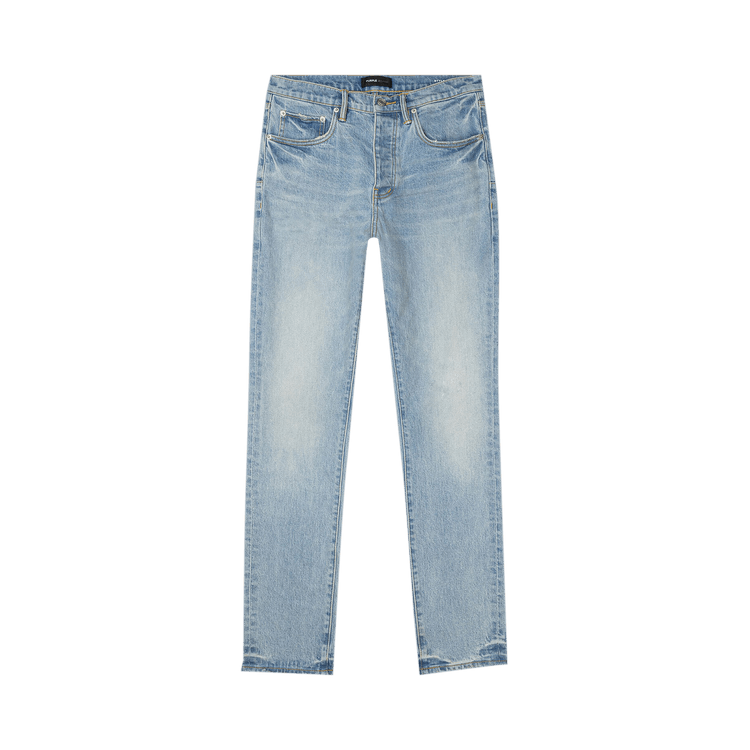PURPLE BRAND Subtle Dirty Jeans "Light Indigo"